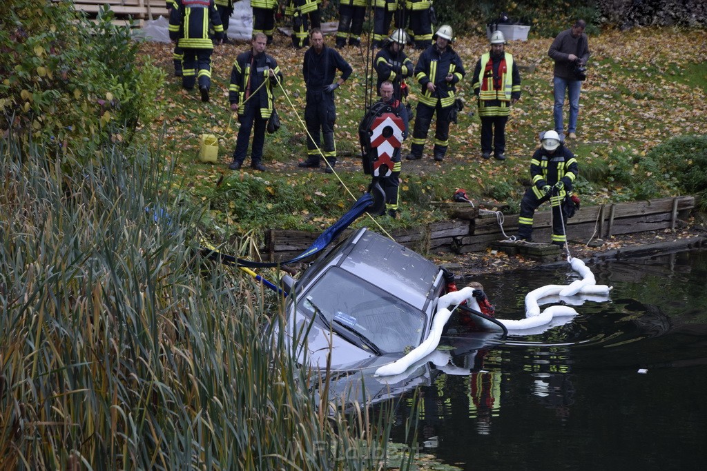 Einsatz BF Koeln PKW im See Koeln Esch P029.JPG - Miklos Laubert